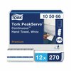 Tork Tork PeakServe® Continuous™ Paper Hand Towels White H5, Premium, Compressed, 12 x 270 sheets, 105066 105066